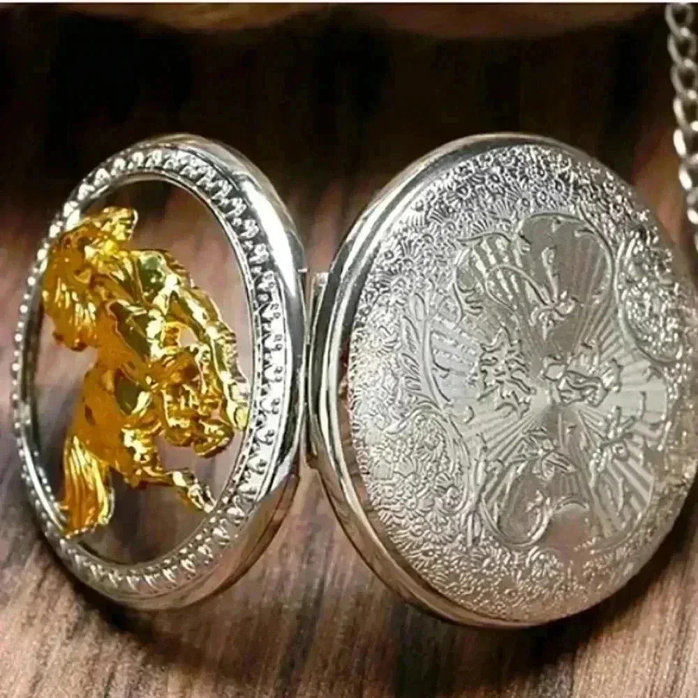 Horse pocket watch - Picture 3 of 5
